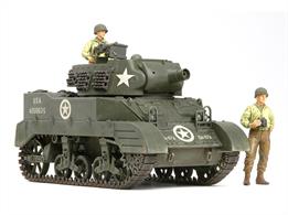 Tamiya 35312 1/35 Scale US Howitzer Motor Carriage M8 - Awaiting Orders with 3 FiguresLength 125mm