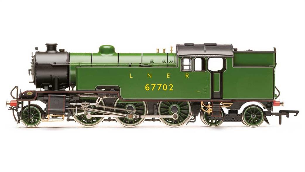 Hornby OO R3461 BR 67702 Thompson L1 Class 2-6-4T LNER Apple Green Livery