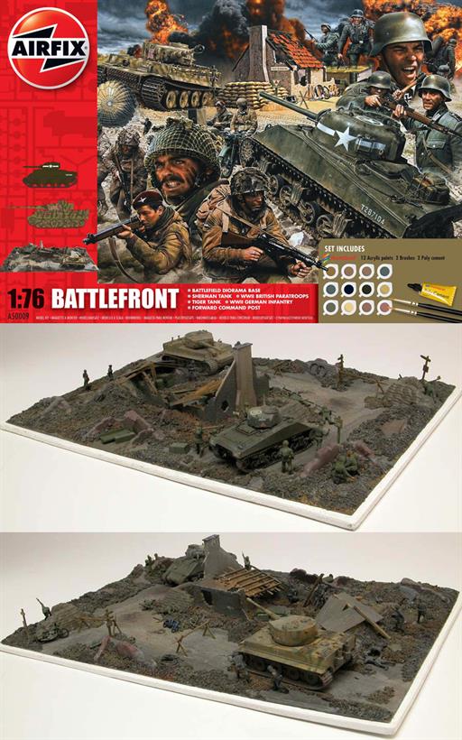 Airfix A50009A D-Day Battlefront World War 2 Gift Set 1/76