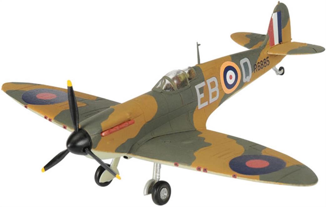Corgi 1/72 AA39201 Preowned Spitfire MkIa R6885 Pilot Officer Eric Stanley Lock