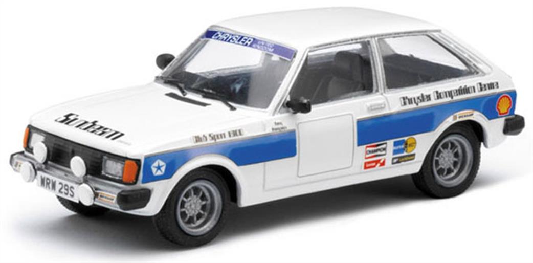 Corgi 1/43 VA11304NPQ Chrysler Sunbeam WRW 29S Works development car Bernard Unett and Terry Harryman