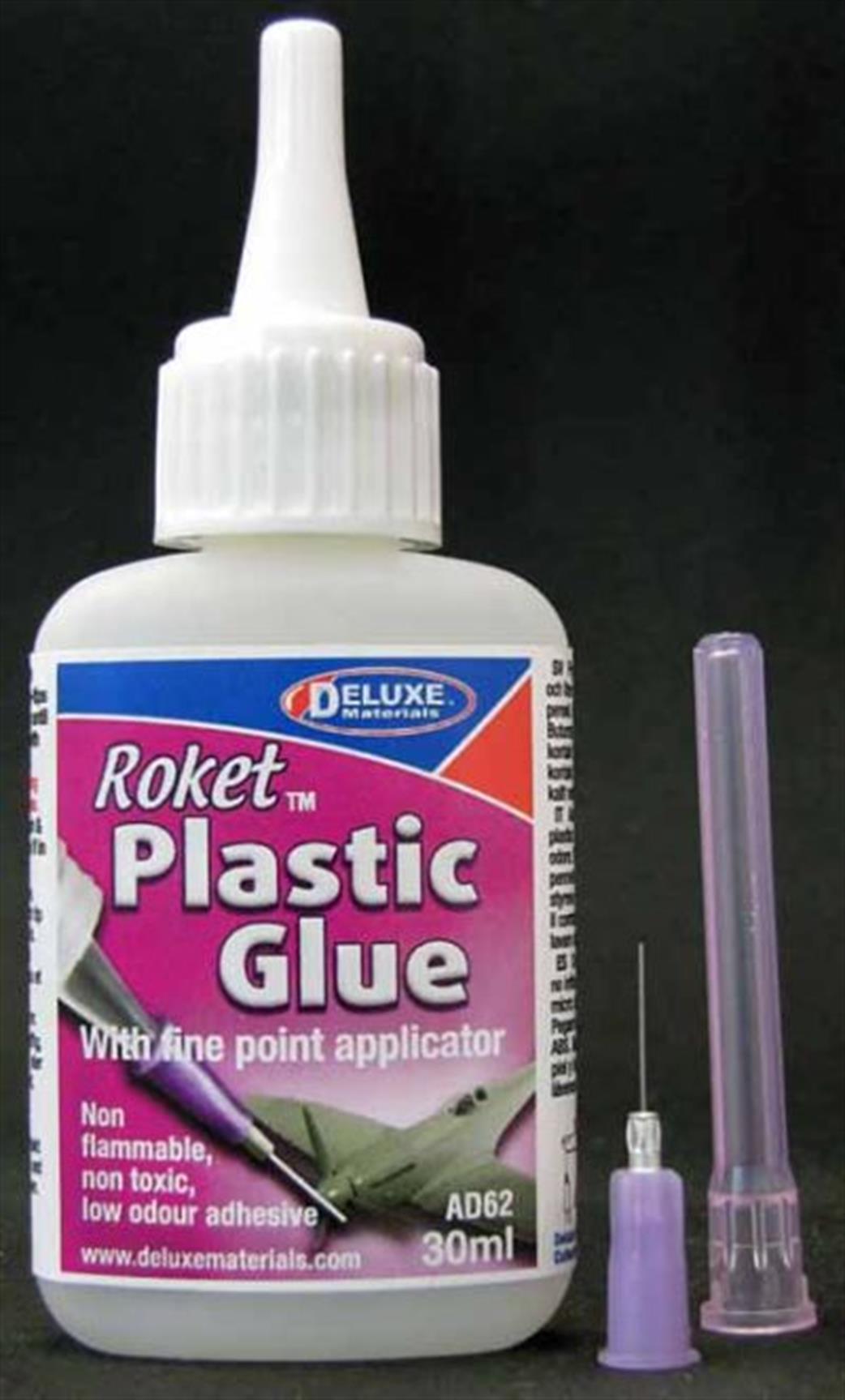 Deluxe Materials  AD62 Roket Plastic Glue 30ml