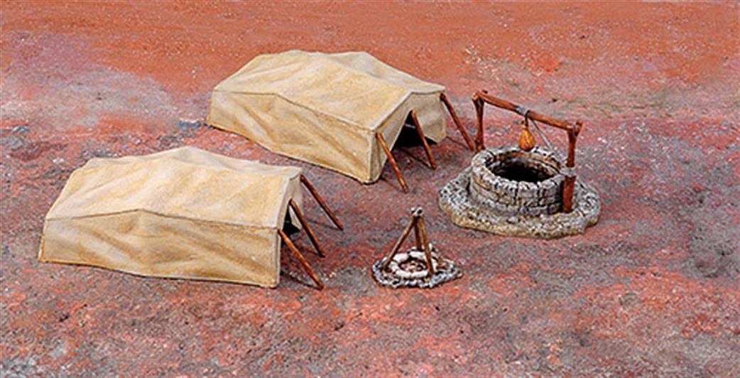 Italeri 6148 Desert Water Well and Tents 1/72