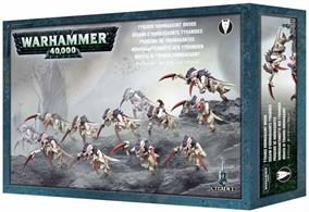 This box set contains 12 multi-part plastic Hormagaunts. This 72-piece set includes: four different head designs and two different body designs. Models supplied with 25mm round bases.