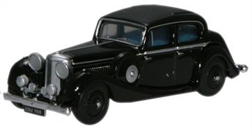 Oxford Diecast 1/76 Black Jaguar SS 2.5 Saloon 76JSS002
