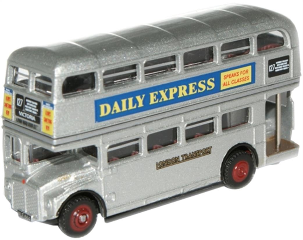 Oxford Diecast NRM010 RM664 Silver Lady Routemaster 1/148
