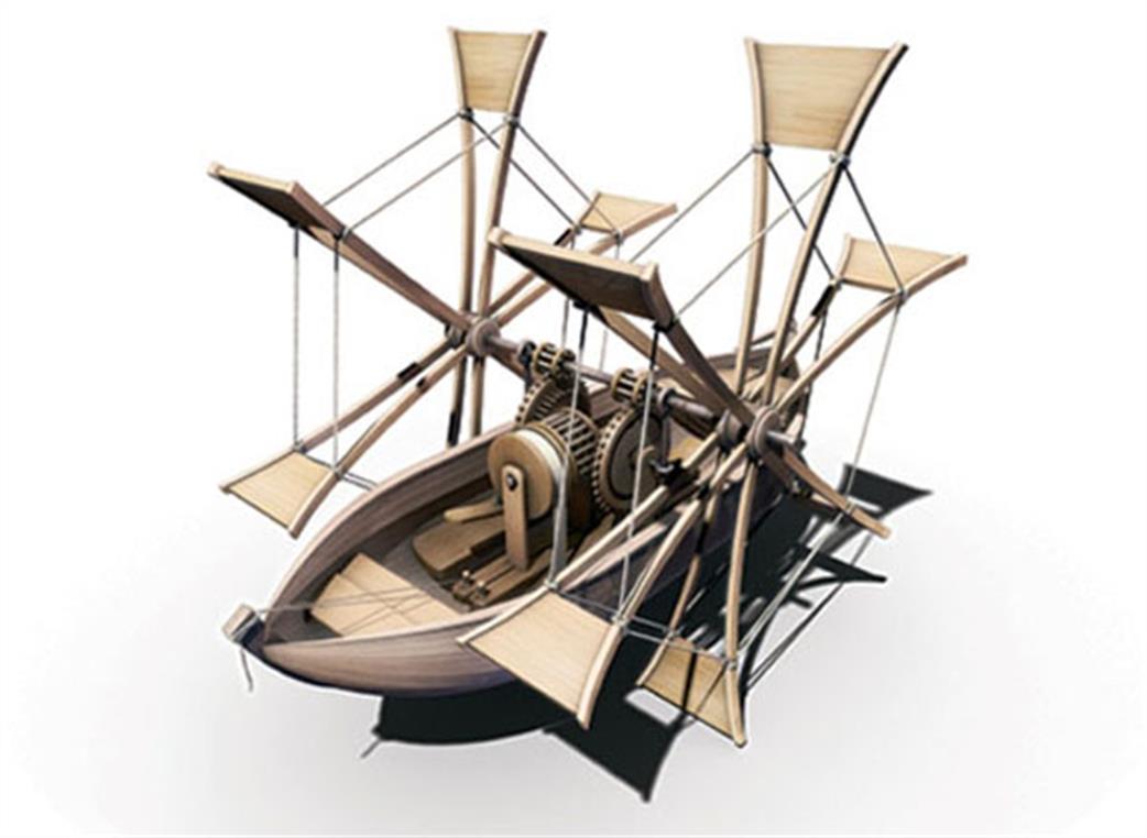 Italeri  3103 Leonardo Da Vinci Paddle Boat The Marvellous Machines