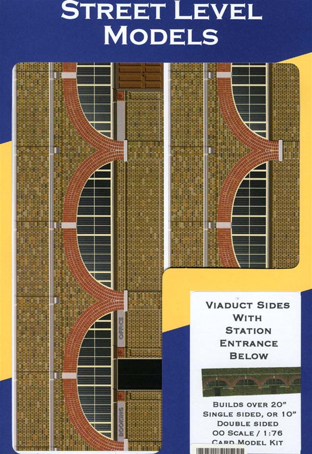 Street Level Models OO 6.5 Viaduct Section with Station Entrance