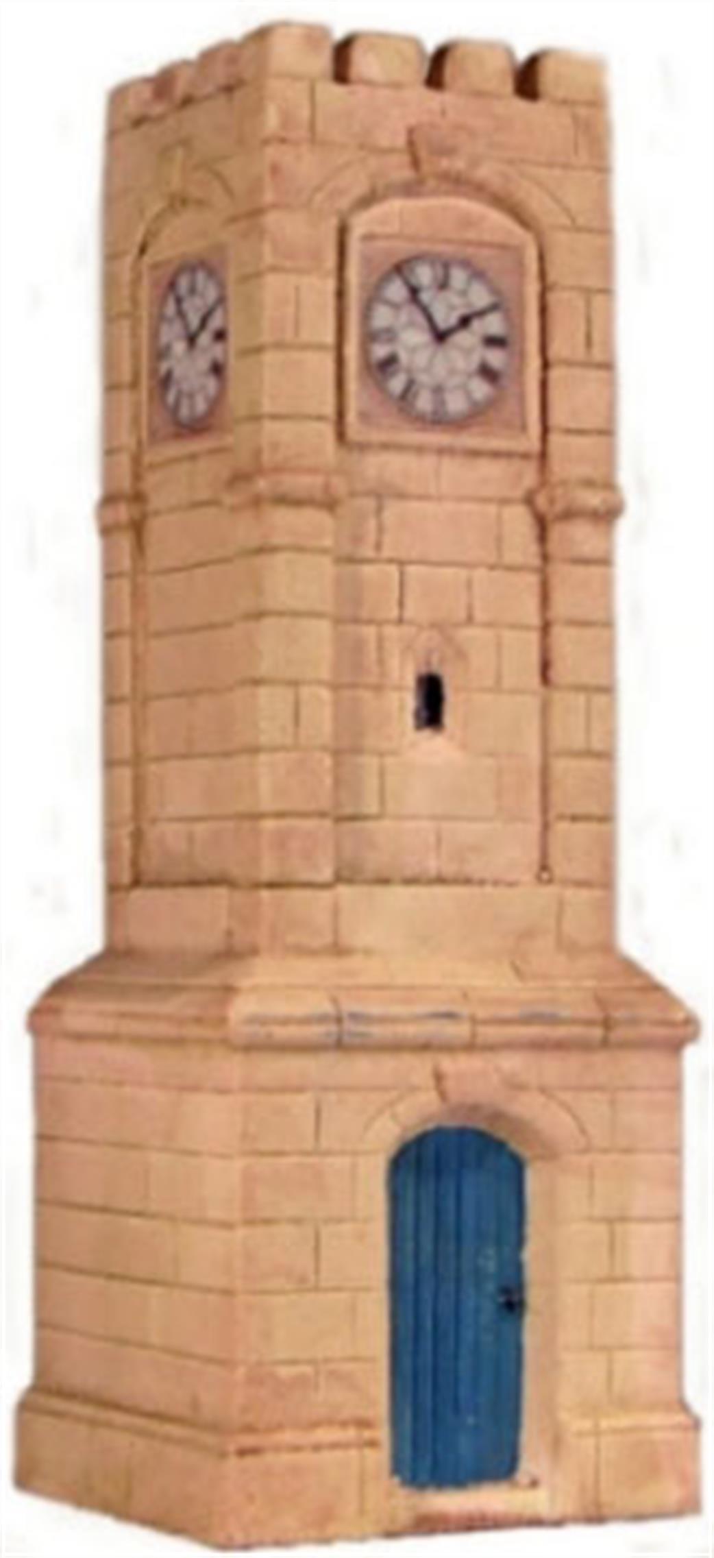 Harburn Hamlet OO SS362 The Clock Tower - dressed stone