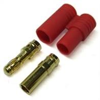 One pair of 3.5mm gold connectors with XHT housing