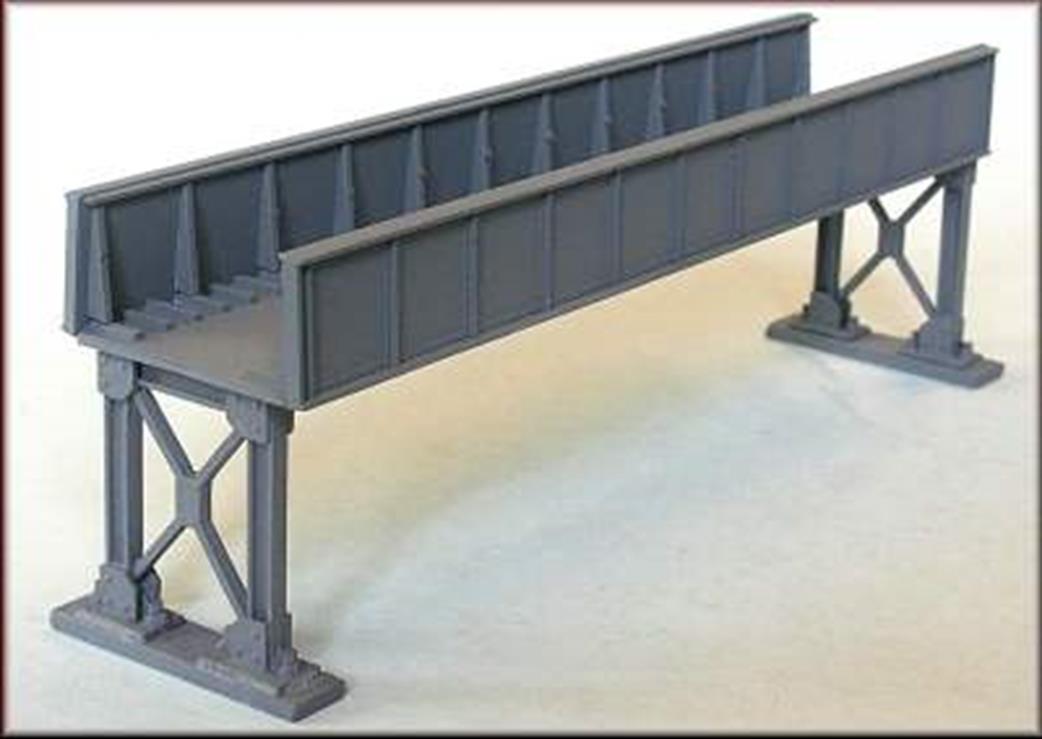 Knightwing N PN11 Plate Girder Bridge 6.5in Metal Supports