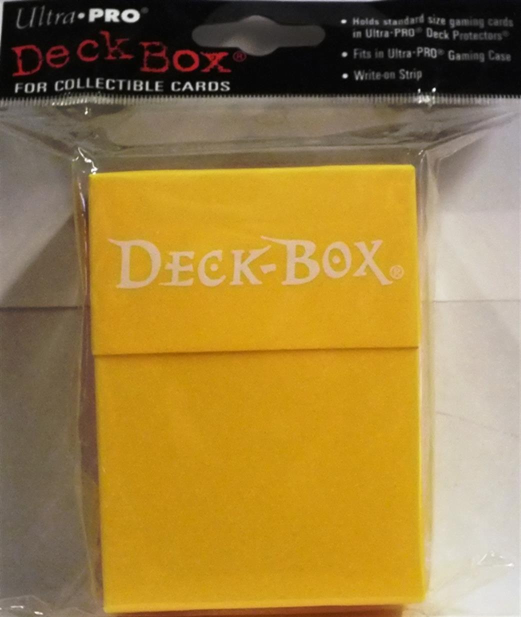Ultra Pro  82476 Yellow Deck Box