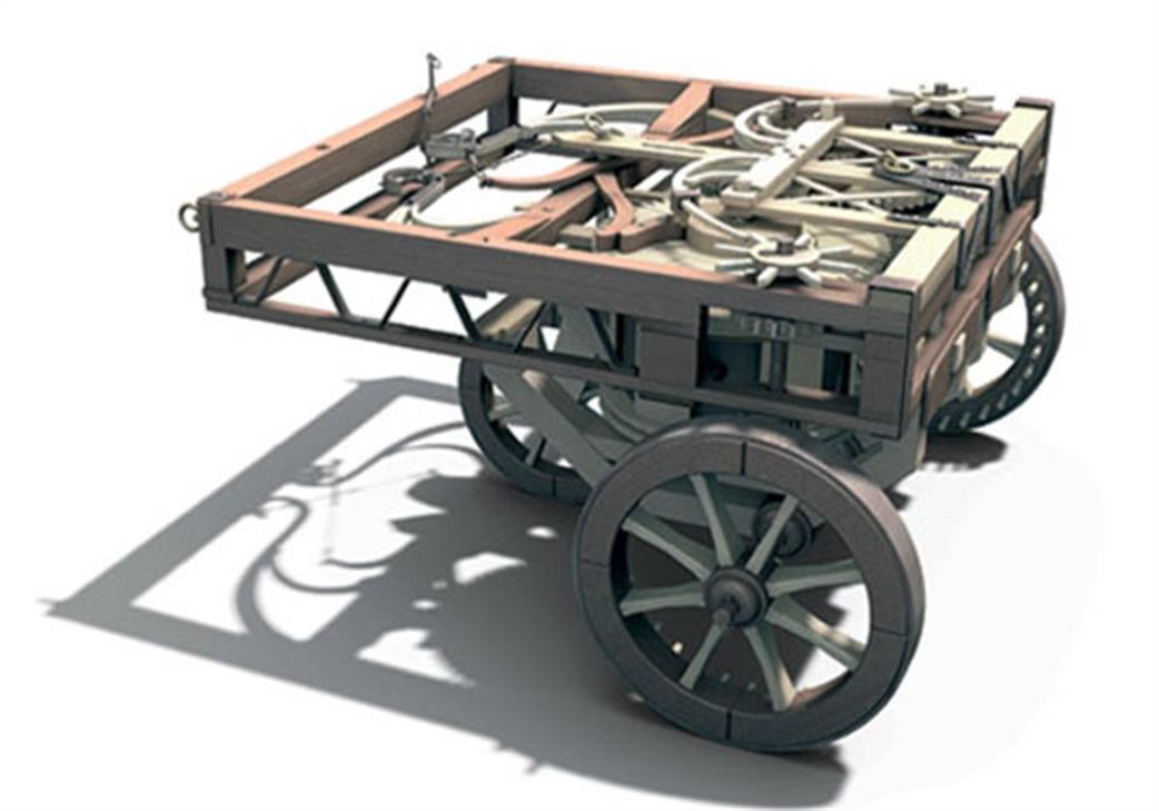 Italeri  3101 Leonardo Da Vinci Self-Propelling Cart The Marvellous Machines
