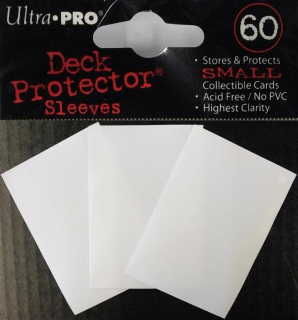Ultra Pro  82963 60 Small White Deck Protectors