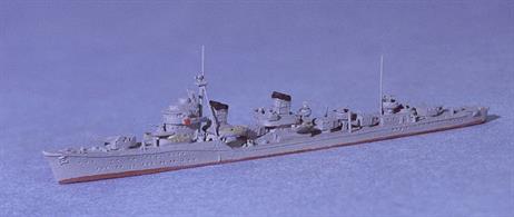 Uranami is a Fubuki class destroyer in 1944 configuration