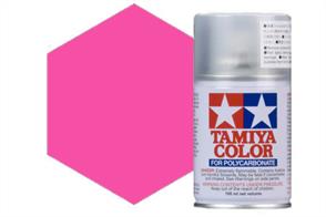 Tamiya PS29 Fluorescent Pink Polycarbonate Spray Paint 100ml PS-29Ideally a second coat of white or silver will bring the best out of this fluorescent range, giving a lot more vibrancy to the initial colour.