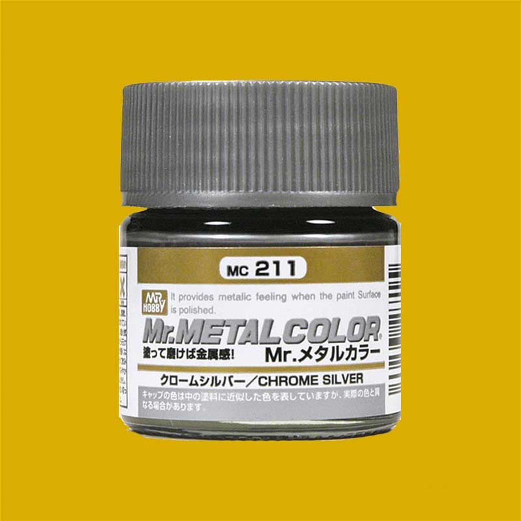 Gunze Sangyo  MC219 219 Mr Color Metal Color Brass 10ml Pot