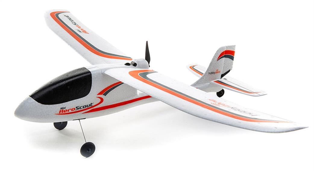 HobbyZone  HBZ5700 Mini Aeroscout RTF Trainer Aircraft