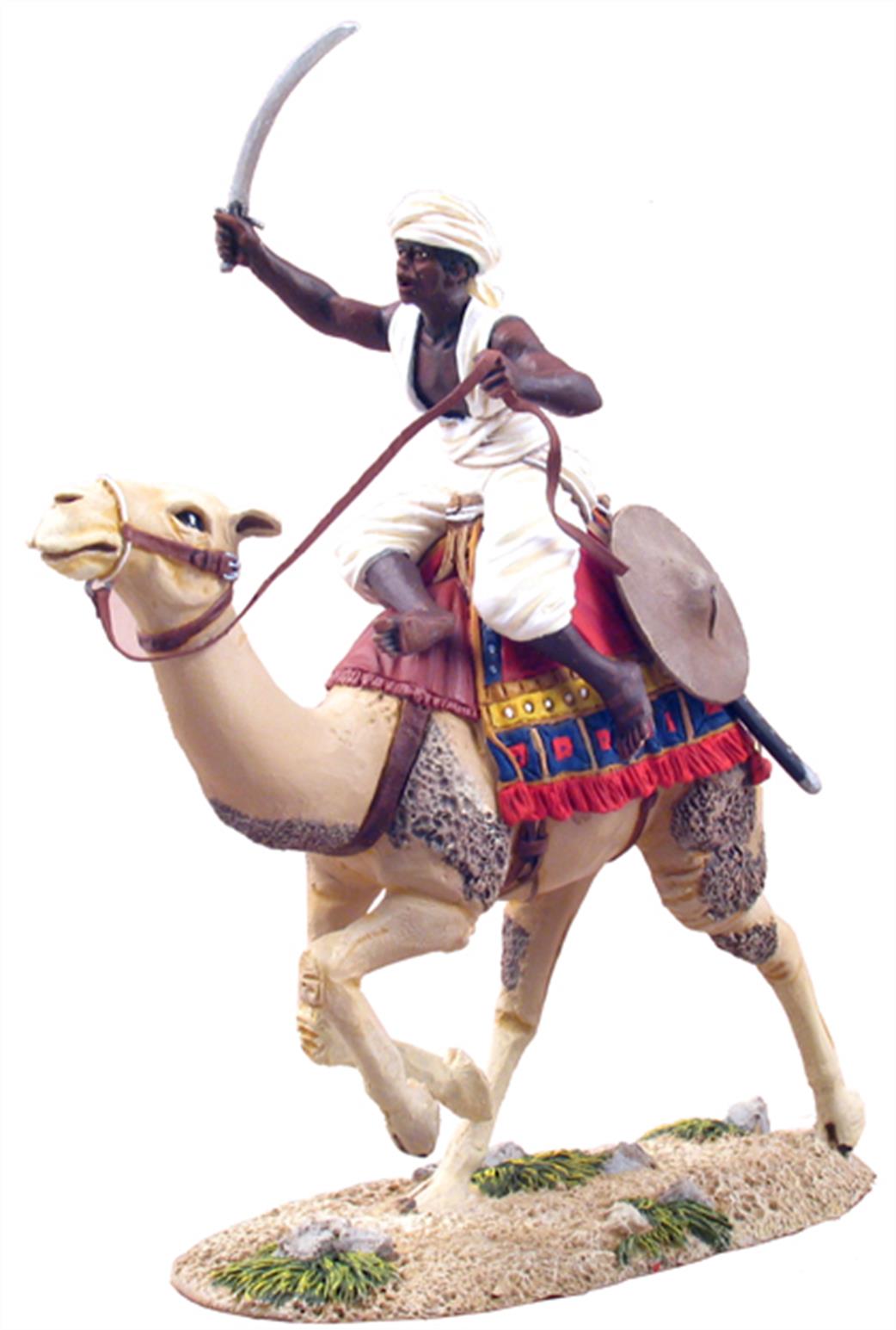 WBritain 27017 Mahdist Mounted on Camel Charging No 1 War Along the Nile 1/30