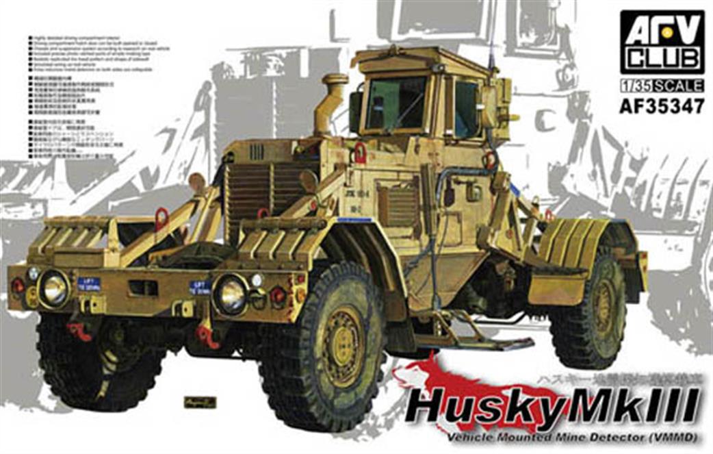 AFV Club 1/35 35347 Husky Vehicle mounted Mine Detector MKIII Kit