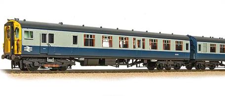 A very well detailed model of the British Railways Southern region third rail 4CEP electric unit train, TOPS class 411.These trains were built in the late 1950s using the British Railways Mk.1 coach body design for express services over the steadily expanding network of electrified routes. Refurbished in the 1980s these trains ran until the early 2000s before finally being replaced by newer designs.The Bachmann model features accurately reproduced bodyshells modelling the original configuration of the 4CEP trains with many finely reproduced and separately fitted detail parts. The train is driven by a heavy motor bogie concealled within one of the guards' van ends with through wiring to connect directionally controlled lighting circuits.This model is finished in Britisn Rail corporate blue and grey livery, applied from the mid 1960s.Eras 6-7. DCC Ready, 21 pin decoder required for DCC operation. Directional lighting. Internal lighting. Length 1070mm.