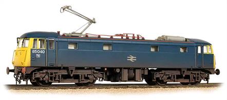 This model is represents the TOPS numbering period from the mid 1970s onwards. Air train brake resovoirs have replaced on of the pantographs and the locomotive now carries the BR rail blue livery with double arrow logo. Era 7.DCC Ready 21 pin decoder required for DCC operation.