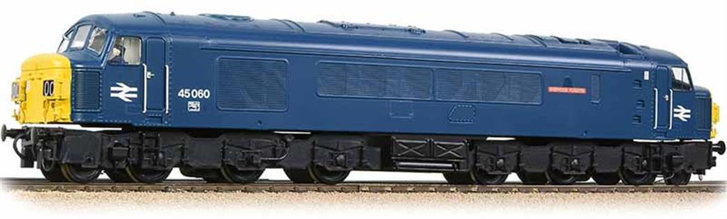 Bachmann OO 32-677B BR 45060 Sherwood Forester Class 45/0 Peak Class BR Blue Split Headcode