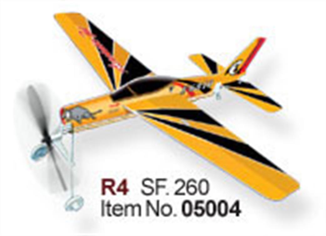 Lyonaeec  05004 R4 SF-260 Rubber Powered Plane
