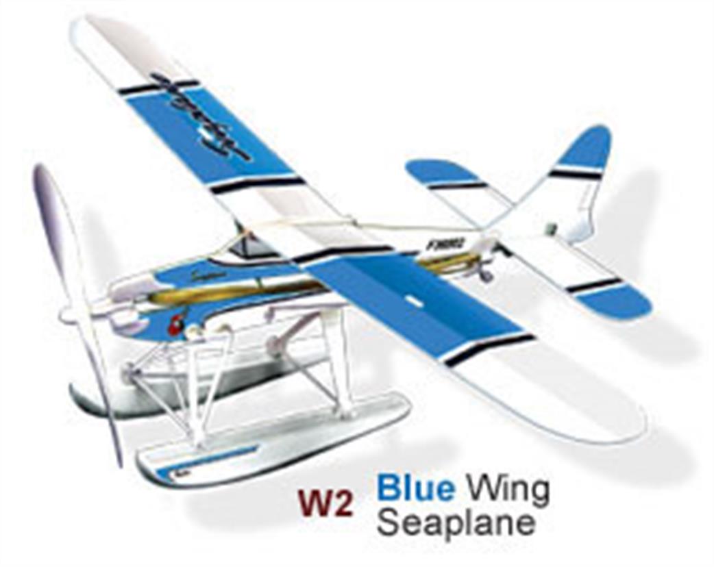 Lyonaeec  36002 W2 Blue Wing Seaplane Rubbered Powered Aircraft