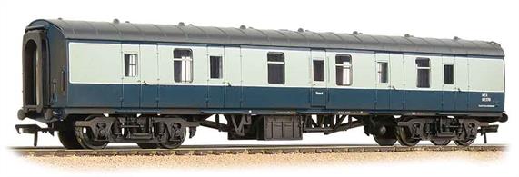 Well detailed model of the BR standard Mark 1 gangwayed full brake/luggage van in BR blue and grey livery.Eras 6-8