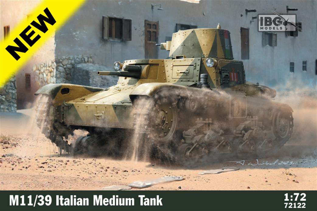 IBG Models 1/72 72122 Italian Medium Tank M11/39