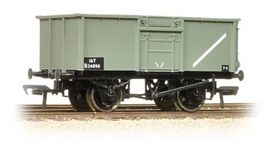 Bachmann 37-378 BR 16-ton Steel Mineral Wagon Grey OO