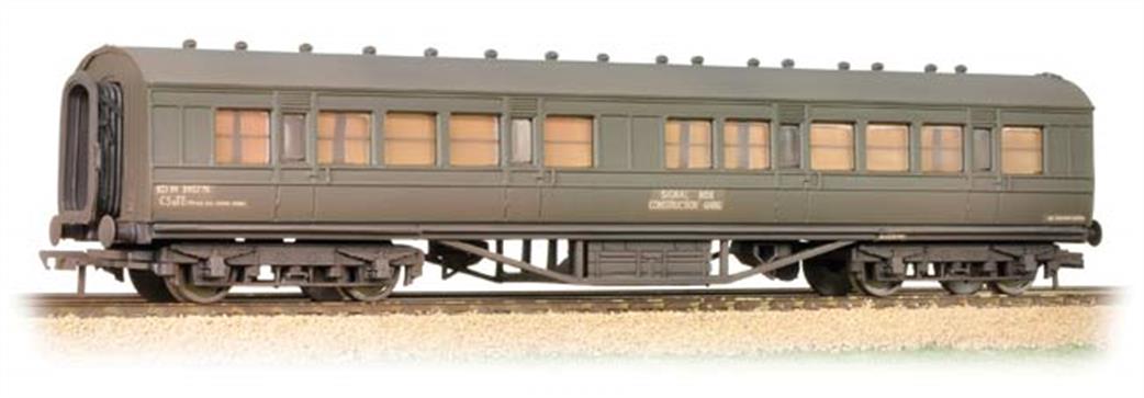 Bachmann OO 34-254 BR Departmental Ex-LMS Composite Coach Olive Green Weathered