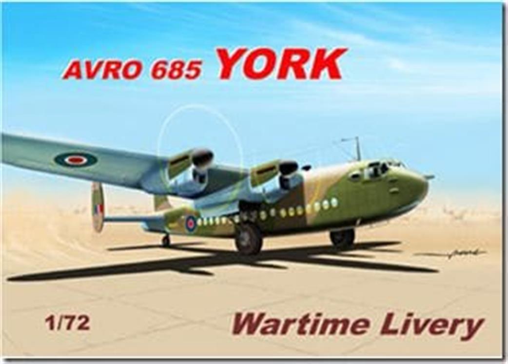 Mach 2 1/72 MACHGP079 Avro York RAF Wartime Livery