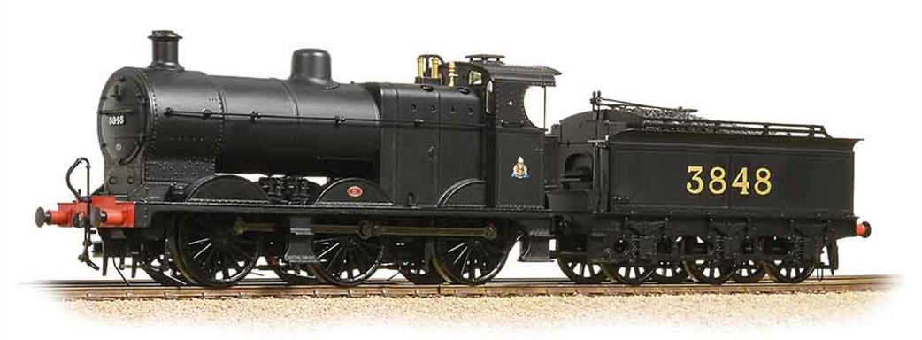Bachmann OO 31-883 MR 3848 Midland Railway Class 4F 0-6-0 MR Black with Crest