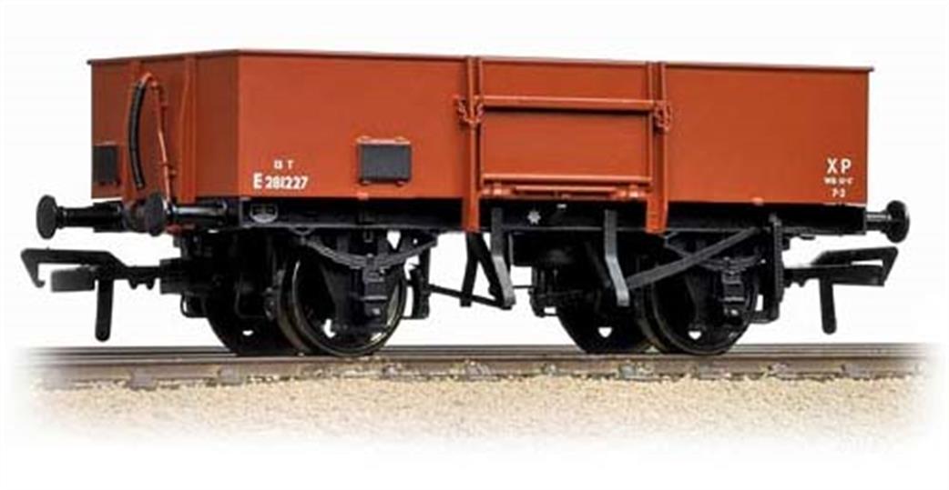 Bachmann OO 38-327 BR Steel Bodied Open Wagon with Smooth Sides Early Bauxite