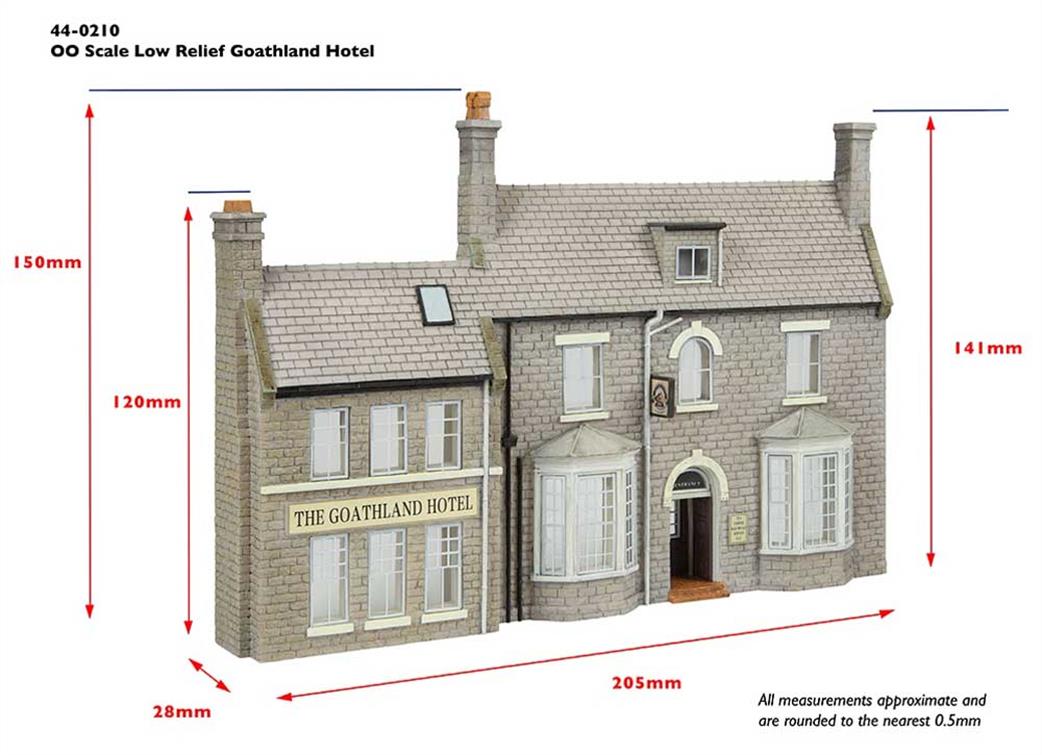 Bachmann OO 44-0210 Scenecraft Low Relief Goathland Hotel