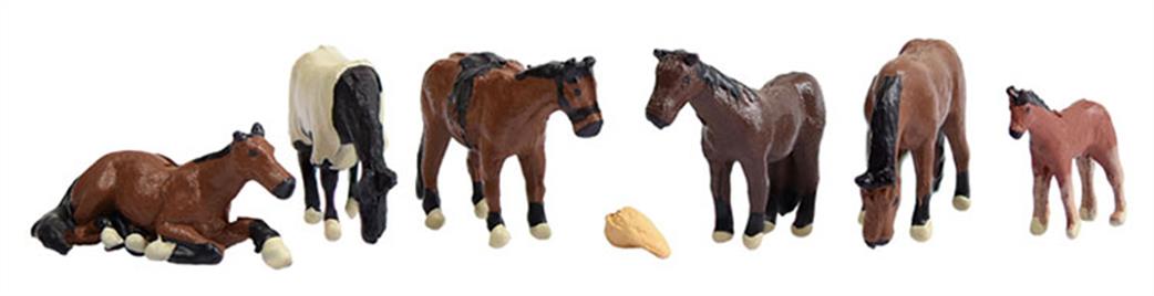 Bachmann OO 36-080 Horses Pack