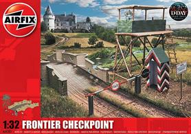 Airfix Frontier Checkpoint A06383Checkpoints were often set up by the armies of WWII to ensure the safety of their own people. This set is suitable for many diorama designs.Glue and paints are required