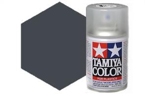 Tamiya TS82 Black Rubber Synthetic Lacquer Spray Paint 100ml TS-82These cans of spray paint are extremely useful for painting large surfaces, the paint is a synthetic lacquer that cures in a short period of time. Each can contains 100ml of paint, which is enough to fully cover 2 or 3, 1/24 scale sized car bodies.