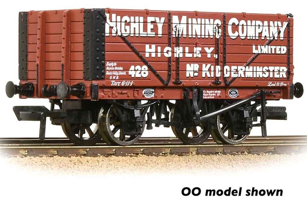 Graham Farish N 377-092 Highley Mining Company, Highley (SVR)  7 Plank Open Wagon
