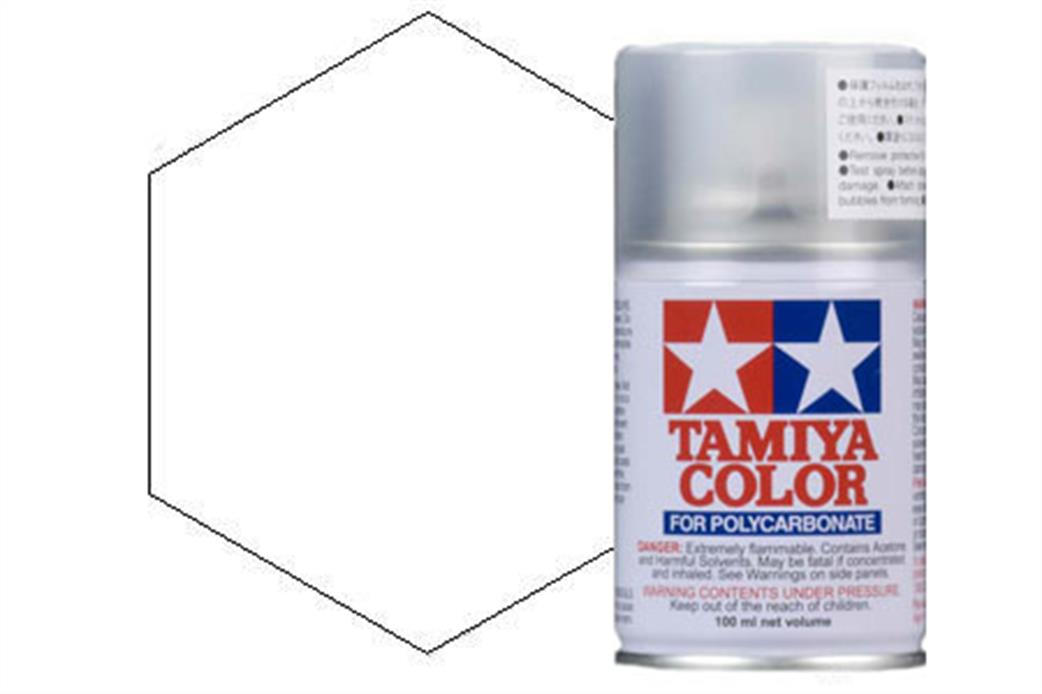 Tamiya  PS-57 PS57 Pearl White Polycarbonate Spray Paint 100ml