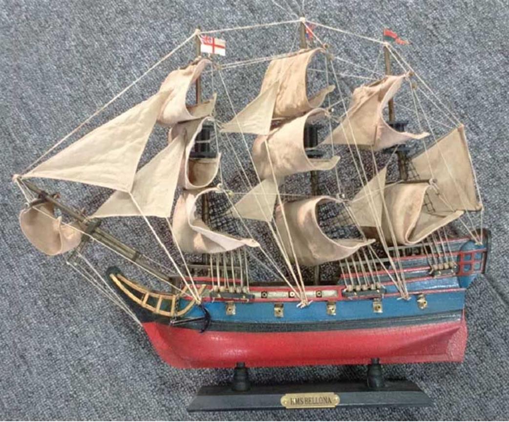 Tasma Products  TAS080912 HMS Bellona Pre-Painted Starter Boat Kit