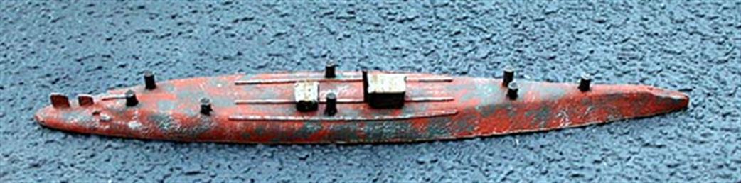 Coastlines CL-SA01 Salvaged upturned hull of Derfflinger, 1939-46 1/1200