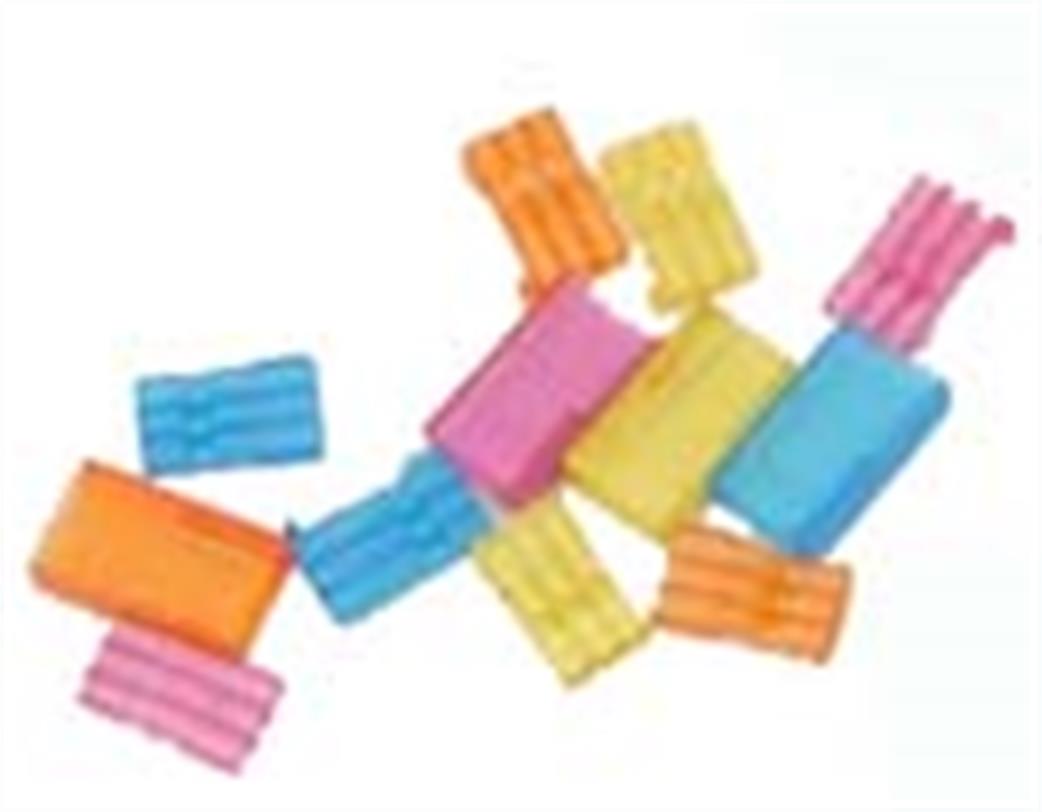 Ripmax  XFTMFC Futaba 4 Colour Male/Female Connector Set