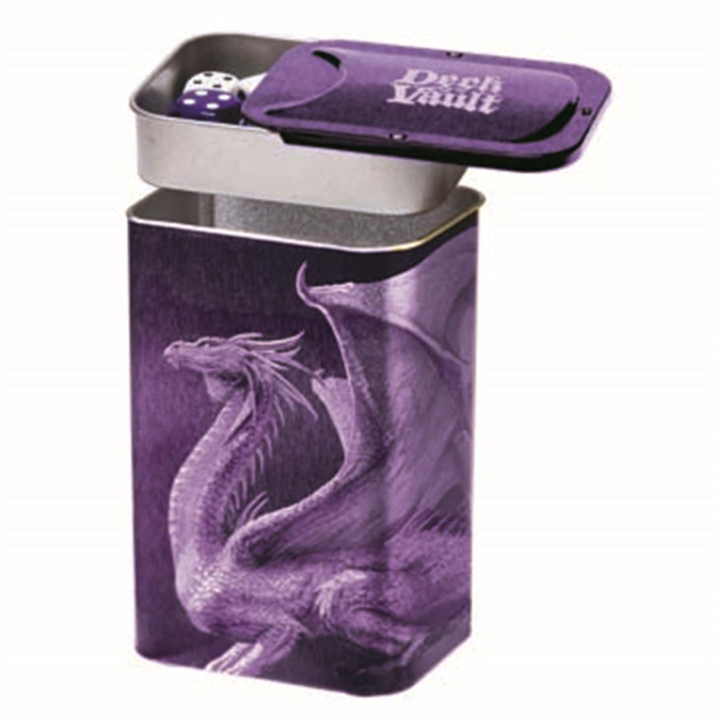 Ultra Pro  84068 Purple Dragon Nesting Tin Deck Box