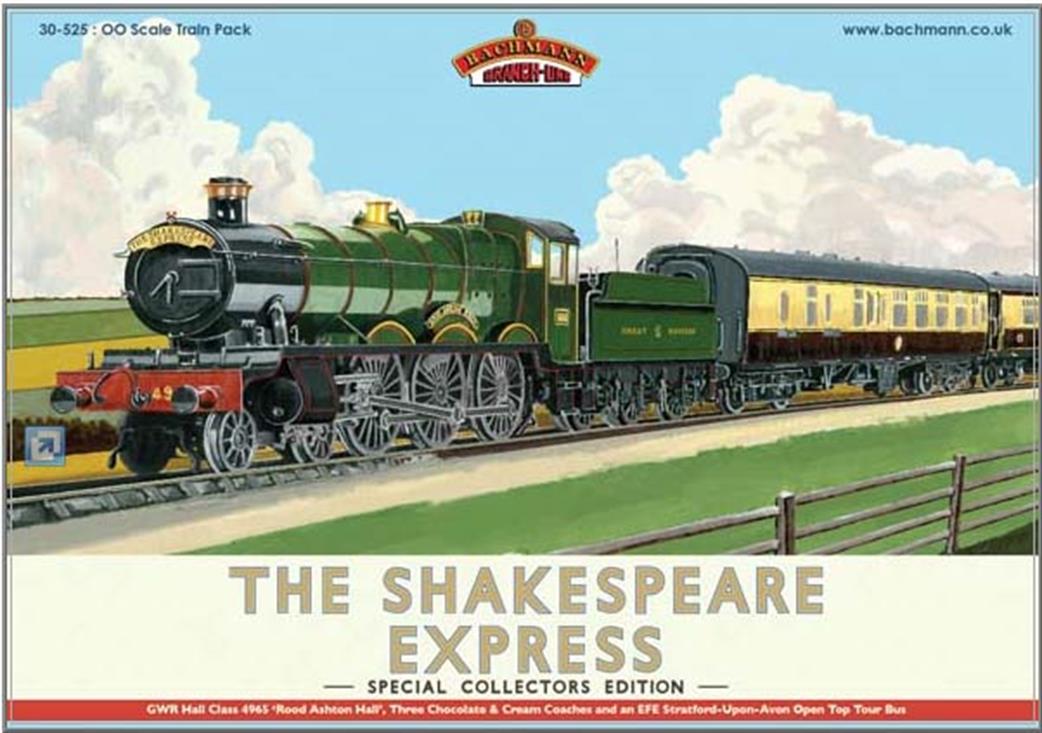 Bachmann OO 30-525 Shakespeare Express Train Pack