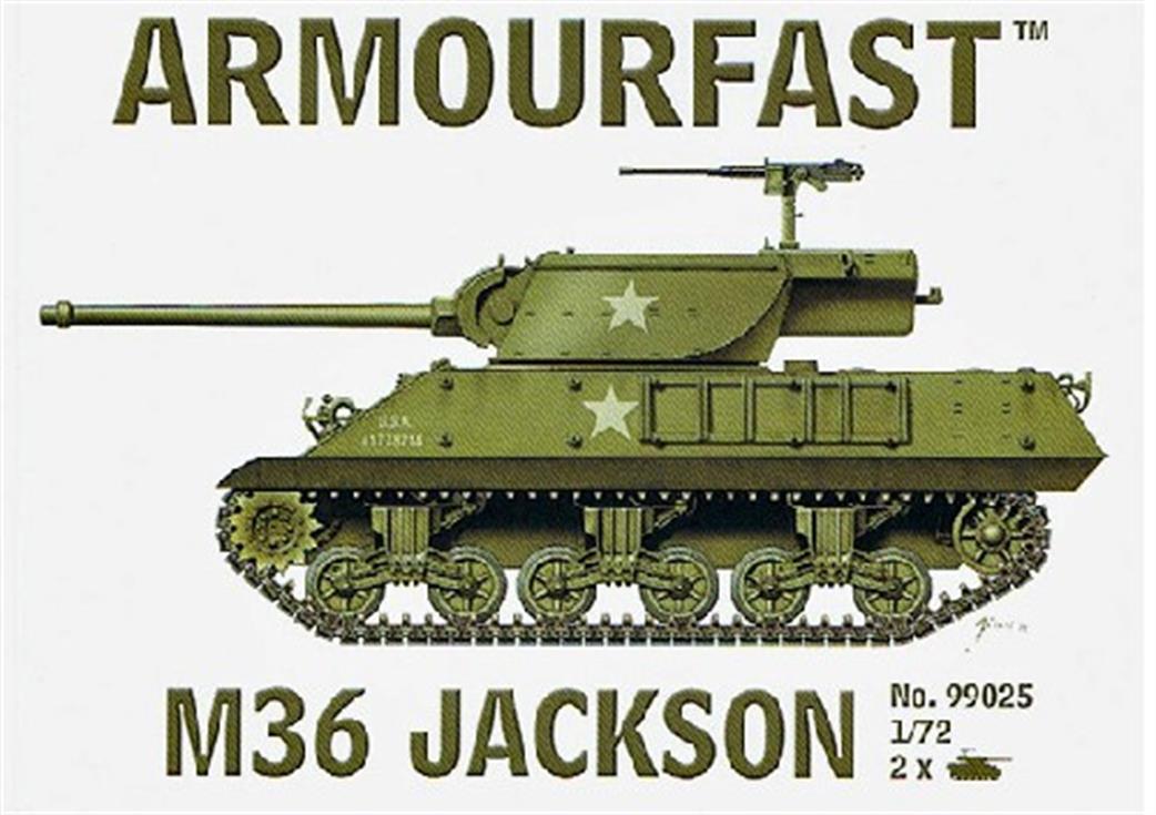 Armourfast 1/72 99025 M36 Jackson AFV Twin Pack