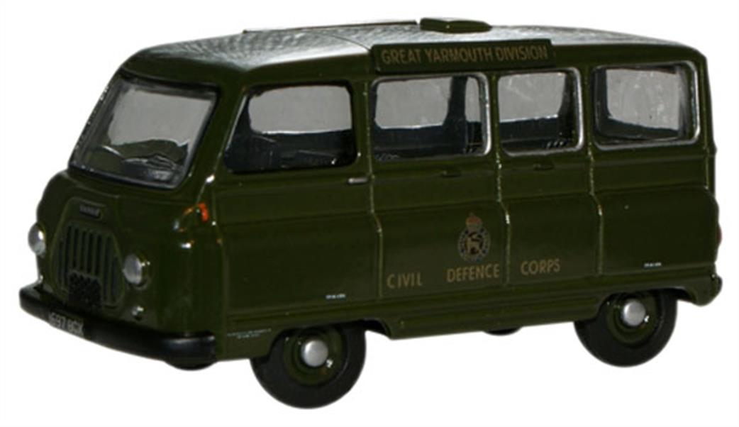 Oxford Diecast 1/76 76JM021 Morris J2 Minibus Civil Defence