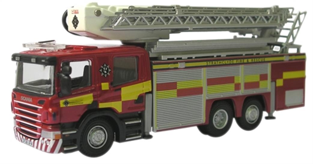 Oxford Diecast 1/76 76SAL001 Strathclyde Fire & Rescue Aerial Rescue Pump Fire Engine